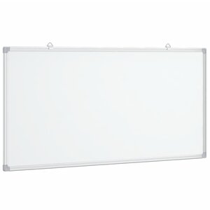 vidaXL Tableau blanc magnétique 100x50x1 7 cm aluminium