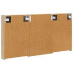 vidaXL Ensemble de Meubles de Salle de Bain 3 Pièces 120 x 10 5 x 60 5 cm