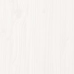 vidaXL Meuble TV Blanc 140x35x40 cm Bois de pin massif