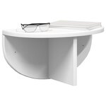 vidaXL Étagère Murale Blanc 38 x 19 x 19 cm Bois d'ingénierie