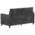 vidaXL Canapé Gris foncé 156 x 81 x 87 5 cm Polyester