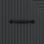vidaXL Armoire à tiroirs Noir 66 x 34 5 x 89 5 cm Bois d'ingénierie