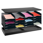 Trieur multicases largeur 90 cm noir