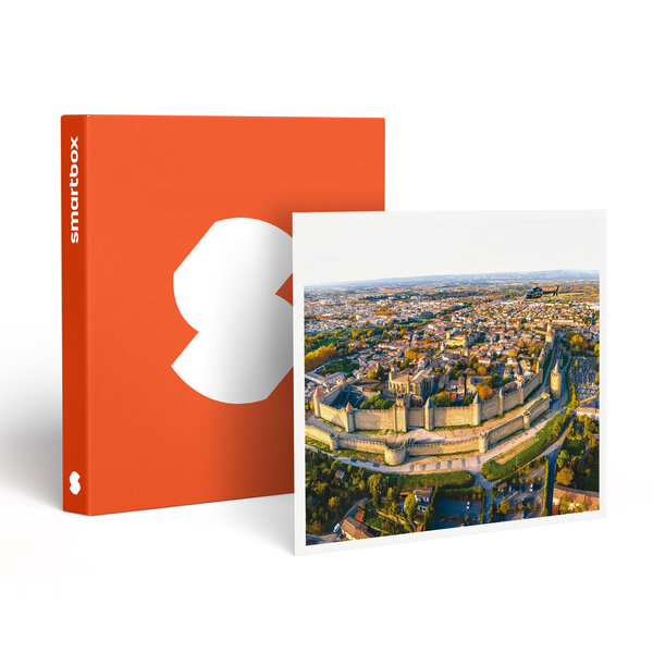 SMARTBOX - Coffret Cadeau Vol en hélicoptère de 30 min pour 2 personnes au-dessus de Carcassonne et ses environs -  Sport & Aventure