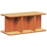 vidaXL Table basse Brun cire 80 x 39 5 x 33 5 cm Bois massif en pin