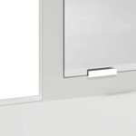 vidaXL Coiffeuse avec tiroir Blanc 79 x 41 x 140 cm Bois d'ingénierie