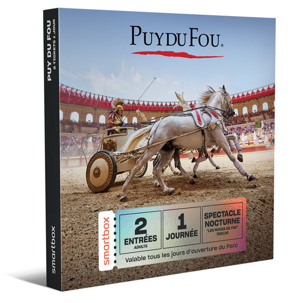 SMARTBOX - Coffret Cadeau Une journée au Puy du Fou® en duo -  Multi-thèmes