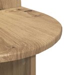 vidaXL Table de chevet 2 Pièces Chêne artisanal 40 x 35 5 x 45 5 cm