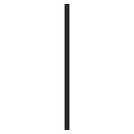 vidaXL Tête de lit de remplacement métal noir 140 cm