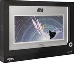 Pièce de monnaie en Argent 2 Dollars g 31.1 (1 oz) Millésime 2026 Star Wars Concept Art DUEL ON GANTRY LIGHTSABER