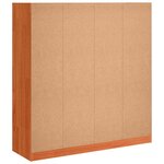 vidaXL Cabinet de Livre / Diviseur de Pièce Marron cire