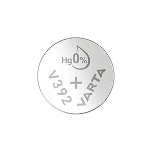 Pile oxyde argent pour montres V392 (SR41) SR736SW High Drain x 10 VARTA