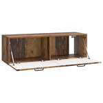 vidaXL Meuble TV mural Bois ancien 98 x 31 x 30 cm Bois d'ingénierie