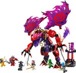 LEGO NINJAGO Croc-de-tonnerre : Dragon du Chaos - Set de Construction 71832 pour Enfants à Partir de 8 Ans
