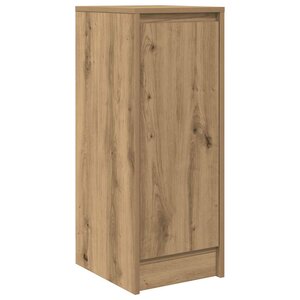 vidaXL Buffet chêne artisanal 29 5x34x76 cm bois d'ingénierie