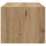vidaXL Meuble TV chêne artisanal 60x31x25 5 cm bois d'ingénierie