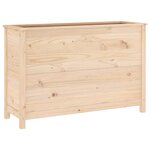 vidaXL Lit surélevé de jardin 119 5x40x78 cm bois de pin massif