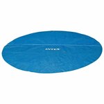 Intex Couverture solaire de piscine Bleu 290 cm Polyéthylène