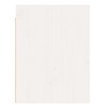 vidaXL Armoire murale Blanc 30x30x40 cm Bois de pin massif