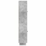 vidaXL Ensemble de Meubles 2 Pièces Gris béton 66 x 34 5 x 90 cm