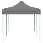 vidaXL Tente de réception pliable 3 x 6 m Anthracite