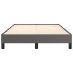 vidaXL Cadre de lit sans matelas gris 120x200 cm similicuir