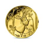 Ma première pièce Monnaie de 5€ 1/2g or