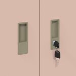 vidaXL Armoire de rangement Rose 80 x 40 x 90 cm Acier