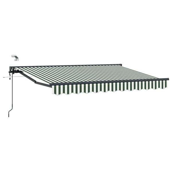 vidaXL Auvent rétractable électrique 3 5 x 2 5 m