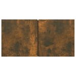 vidaXL Ensemble de meubles TV 5 Pièces Chêne fumé Bois d'ingénierie