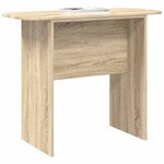 vidaXL Table console Chêne Sonoma 93 x 40 x 75 cm Bois d'ingénierie