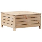 vidaXL Salon de jardin 7 Pièces avec coussins Bois de pin massif