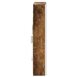 vidaXL Armoire Miroir de Salle de Bain Chêne fumé 43 x 11 5 x 60 5 cm
