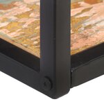 vidaXL Étagères murales 2 Pièces 120 cm Bois de récupération massif