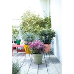 Pot de fleurs Rond LOFT URBAN - Plastique Réservoir - Ø 30 - Vert