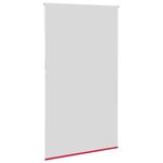 vidaXL Store enrouleur occultant rouge largeur du tissu 116 6 cm