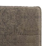 vidaXL Chaise à manger gris foncé similicuir daim