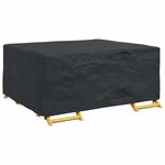 vidaXL Housse pour mobilier d'extérieur Noir 200 x 160 x 70 cm 420D
