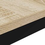 vidaXL Table basse Sonoma 100 x 50 x 45 cm Bois d'ingénierie