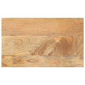 vidaXL Dessus de table 40x30x2 5 cm rectangulaire bois massif manguier
