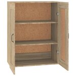 vidaXL Armoire murale suspendue Chêne sonoma 69 5x32 5x90 cm