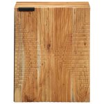 vidaXL Cabinet suspendu de salle de bain Marron 38 x 33.5 x 48 cm