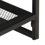 vidaXL Table console 110x35x75 cm Bois de manguier massif