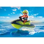 PLAYMOBIL 71464 - Action Heroes Bateau de pompier et scooter des mers