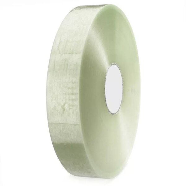 Ruban adhésif PET 85  recyclé – 6 rouleaux 48 mm x 1500 m transparent 19 µ réduction matière plastique – Bulteau Systems