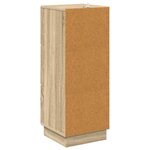 vidaXL Armoire à tiroirs Chêne Sonoma 33 x 34 5 x 87 cm