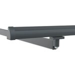 vidaXL Auvent avec Anthracite 3 5 x 2 5 m Métal
