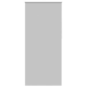 vidaXL Store enrouleur occultant 124 4 x 230 cm  largeur du tissu 120 cm  gris