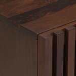 vidaXL Tables de chevet 2 Pièces 40x34x46 cm bois de manguier massif