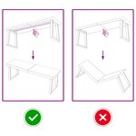 vidaXL Dessus de table marron clair bois chêne massif traité